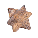Mini Merkabah Energy Balance Stones, 20mm Polished Healing Quartz Crystals Talisman, Wicca Spiritual Protection Pocket Palm Stone
