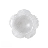 Natural Crystal 36mm Flower Pocket Palm Stone Healing Worry Stone for Meditation & Anxiety Relief -#SP2056