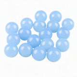 16PCS 16MM Mixed Natural Crystal Sphere No Hole Undrilled Gemstone Ball Kit for Healing Meditation Home Decoration