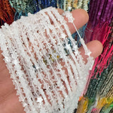 4mm Loose Heart Shape Gemstone Beads (Approx 100Pcs/Strand) for DIY Making Jewelr #SZ0037