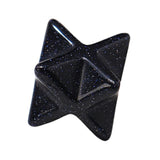 Mini Merkabah Energy Balance Stones, 20mm Polished Healing Quartz Crystals Talisman, Wicca Spiritual Protection Pocket Palm Stone