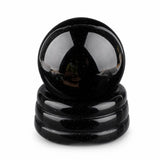 Natural Crystal Sphere 25mm Polished Gemstone Ball With Matching Stone Base Healing Crystal Ball for Home Decoration Chakra