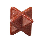 Mini Merkabah Energy Balance Stones, 20mm Polished Healing Quartz Crystals Talisman, Wicca Spiritual Protection Pocket Palm Stone