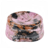 Natural 28MM Gemstone Ball Holder Polished Circular Crystal Ball Base for Crystal Ball Display Wholesale