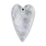 Heart Pendant for DIY Making Jewelry Necklace Healing Chakra Crystal Teardrop 25x40mm Charms Valentine Mother