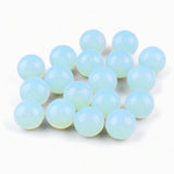 16PCS 16MM Mixed Natural Crystal Sphere No Hole Undrilled Gemstone Ball Kit for Healing Meditation Home Decoration
