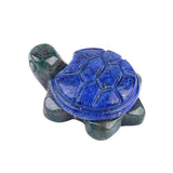 22X35mm Cute Gemstone Turtle Figurine Ornaments Healing Stone Decoration for Home Office