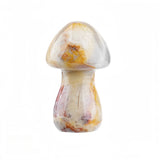 Handmade Healing Crystal Mushroom Figurine – Natural Gemstone Pocket Decor & Home Altar Ornament #SP1084