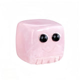 Premium Multi-Stone Crystal Mini Cubes Collection (Amethyst, Rose Quartz, Tiger Eye) - 20mm Cute Healing Stones