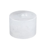 Natural Gemstone  Healing Crystal Incense Stick Holder Aromatherapy Censer for Meditation Yoga Home Decor Gift D40x30mm