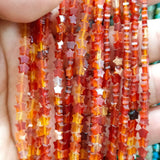 6mm Loose Heart Shape Gemstone Beads (Approx 74Pcs/Strand) for DIY Making Jewelr #SZ0037