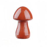 Handmade Healing Crystal Mushroom Figurine – Natural Gemstone Pocket Decor & Home Altar Ornament #SP1084