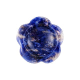 Natural Crystal 36mm Flower Pocket Palm Stone Healing Worry Stone for Meditation & Anxiety Relief -#SP2056