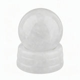 Natural Crystal Sphere 25mm Polished Gemstone Ball With Matching Stone Base Healing Crystal Ball for Home Decoration Chakra