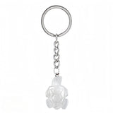 Cute Sea Turtle Keychain – Healing Crystal Keyring Accessory for Daily Carry KC2311