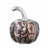 20mm Mini Crystal Pumpkin Pendant Gemstone Charm for Halloween Home office Decoration Handmade Craved
