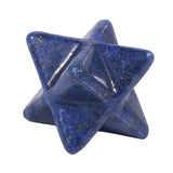 Mini Merkabah Energy Balance Stones, 20mm Polished Healing Quartz Crystals Talisman, Wicca Spiritual Protection Pocket Palm Stone