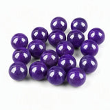 16PCS 16MM Mixed Natural Crystal Sphere No Hole Undrilled Gemstone Ball Kit for Healing Meditation Home Decoration