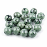 16PCS 16MM Mixed Natural Crystal Sphere No Hole Undrilled Gemstone Ball Kit for Healing Meditation Home Decoration