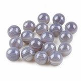 16PCS 16MM Mixed Natural Crystal Sphere No Hole Undrilled Gemstone Ball Kit for Healing Meditation Home Decoration