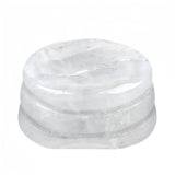 Natural 28MM Gemstone Ball Holder Polished Circular Crystal Ball Base for Crystal Ball Display Wholesale