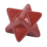 Mini Merkabah Energy Balance Stones, 20mm Polished Healing Quartz Crystals Talisman, Wicca Spiritual Protection Pocket Palm Stone
