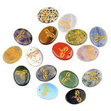 35x45mm Oval Natural Gemstone Pendant, Engraved Buddha's Contemplative Eye, Polished Crystal Disc Charm for Spiritual Jewelry, Necklace Making