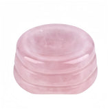 Natural 28MM Gemstone Ball Holder Polished Circular Crystal Ball Base for Crystal Ball Display Wholesale