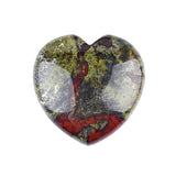 40mm Natural Crystal Puffy Heart Stones - Carved Gemstone Pocket Palm Stone for Reiki Healing, Chakra Balancing, Meditation & Home Decor #SP0046