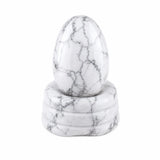 Polished Crystal Egg Matching Base 20X30mm Gemstone Healing Decor for Meditation, Crystal Collection & Spiritual