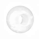 12mm Round Natural Gemstone Large Hole Beads, 5mm Big Hole Polished Stone Ball Beads for DIY Jewelry Making