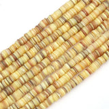 8mm Dyed Shell Spacer Beads 180Pcs Per Strand Multi‑Color Flat Round DiscHeishi Loose Beads for Jewelry Making DIY Accessories