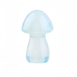 Handmade Healing Crystal Mushroom Figurine – Natural Gemstone Pocket Decor & Home Altar Ornament #SP1084