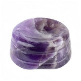Natural 28MM Gemstone Ball Holder Polished Circular Crystal Ball Base for Crystal Ball Display Wholesale