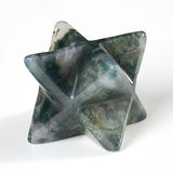 Mini Merkabah Energy Balance Stones, 20mm Polished Healing Quartz Crystals Talisman, Wicca Spiritual Protection Pocket Palm Stone