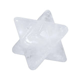 Mini Merkabah Energy Balance Stones, 20mm Polished Healing Quartz Crystals Talisman, Wicca Spiritual Protection Pocket Palm Stone