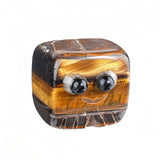 Premium Multi-Stone Crystal Mini Cubes Collection (Amethyst, Rose Quartz, Tiger Eye) - 20mm Cute Healing Stones
