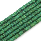 6mm Dyed Shell Heishi Beads Disc Spacer Flat Round Washer Loose Beads for Jewelry Making Approx 190-200PCS/STRAND