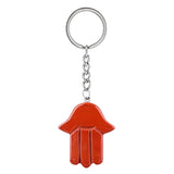 Crystal Hamsa Hand Keychain  Spiritual Protection Bag Pendant Charms Ornament KC0671