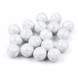 16PCS 16MM Mixed Natural Crystal Sphere No Hole Undrilled Gemstone Ball Kit for Healing Meditation Home Decoration