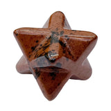 Mini Merkabah Energy Balance Stones, 20mm Polished Healing Quartz Crystals Talisman, Wicca Spiritual Protection Pocket Palm Stone