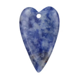 Heart Pendant for DIY Making Jewelry Necklace Healing Chakra Crystal Teardrop 25x40mm Charms Valentine Mother