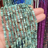 8mm Loose Heart Shape Gemstone Beads (Approx 56Pcs/Strand) for DIY Making Jewelr #SZ0037