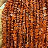 6mm Loose Heart Shape Gemstone Beads (Approx 74Pcs/Strand) for DIY Making Jewelr #SZ0037