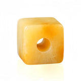 16mm Gemstone Cube Beads for DIY Making Jewelry Drilled 5MM Big Hole Loose Square Crystal Beads #SZ0169