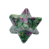 Mini Merkabah Energy Balance Stones, 20mm Polished Healing Quartz Crystals Talisman, Wicca Spiritual Protection Pocket Palm Stone