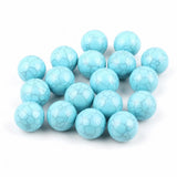 16PCS 16MM Mixed Natural Crystal Sphere No Hole Undrilled Gemstone Ball Kit for Healing Meditation Home Decoration