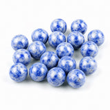 16PCS 16MM Mixed Natural Crystal Sphere No Hole Undrilled Gemstone Ball Kit for Healing Meditation Home Decoration
