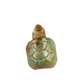 1" Gemstone Tortoise Figurine - Reiki Crystal Desk Decor